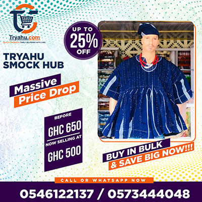 Shop Stylish Batakari Online | Quality Smocks Tryahu